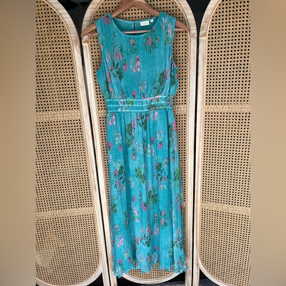 Spartina 449 Dresses & Skirts - Spartina 449 Teal Floral Dress